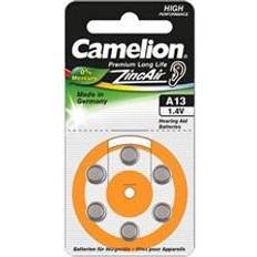 Batteri a13 Camelion Zinc-Air A13 6-pack