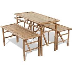 VidaXL Patio Dining Sets vidaXL 41502 Patio Dining Set, 1 Table incl. 8 Chairs