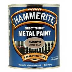 Hammerite Paint Hammerite Direct to Rust Smooth Metal Paint Beige 0.75L