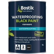 Roof Paint Bostik Bituminous Roof Paint Black 1L