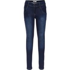 Name It Nittax Slim Fit Jeans - Blue/Dark Blue Denim (13142285)