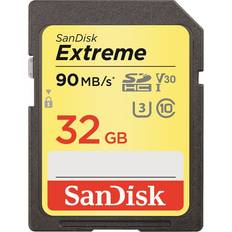 SanDisk Extreme SDHC V30 UHS-I U3 90MB/s 32GB