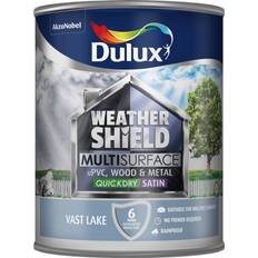 Dulux Blue - Outdoor Use Paint Dulux Weathershield Multisurface Metal Paint, Wood Paint Vast Lake 0.75L