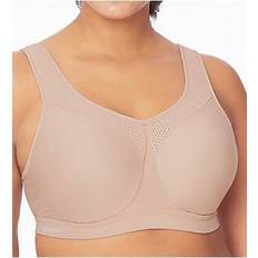 Beige - Sportswear Garment Underwear Glamorise High Impact Underwire Sport Bra - Cafe