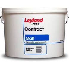 Contract Matt Ceiling Paint, Wall Paint Brilliant White 10L