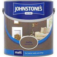 Johnstones Matt Ceiling Paint, Wall Paint Mocha 2.5L