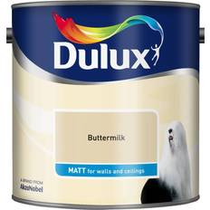 Dulux 077988 Ceiling Paint, Wall Paint Butter Milk 2.5L