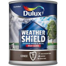 Brown - Wood Paints Dulux Weathershield Wood Paint Conker 0.75L
