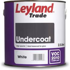 Leyland Trade Undercoat Wood Paint, Metal Paint White 2.5L