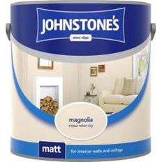 Johnstones Beige Paint Johnstones Matt Wall Paint Magnolia 2.5L