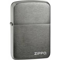 Lighters Zippo 24485 Black Ice 1941 Replica with Logo