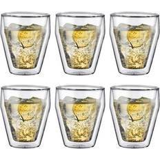 Microwave Safe Drinking Glasses Bodum Titlis Drinking Glass 25cl 6pcs