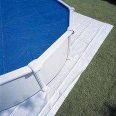 Draps de Fond de Piscine Gre Tapis de sol pour piscine acier ovale 5,27 x 3,27 m Gré