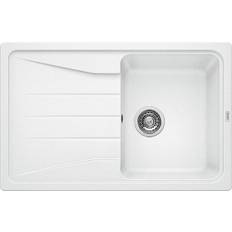 Blanco Sona 45 S Kitchen Sink 780 x 500 mm Silgranit Valkoinen