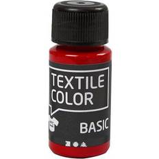 Rouge Peintures Textiles Textile Color Paint Basic Red 50ml