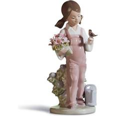 Porcelaine Figurines Lladro Spring Girl Figurine 19cm