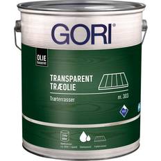 Gori Transparent - Udendørs maling Gori 303 Træolie Transparent 5L