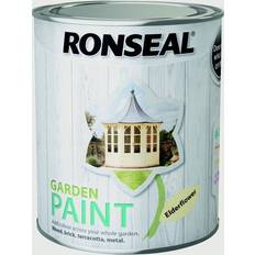 Off-white Paint Ronseal Garden Wood Paint Off-white 0.75L