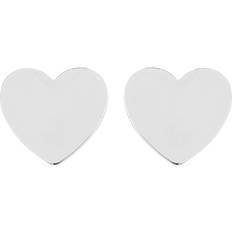 Sophie By Sophie Heart Mini Earrings - Silver