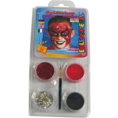 Film & TV Schminke Eulenspiegel Face Paint Make Up Set