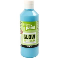 Pinturas Luminiscentes Glow in the Dark Paint Fluorescent Light Blue 250ml