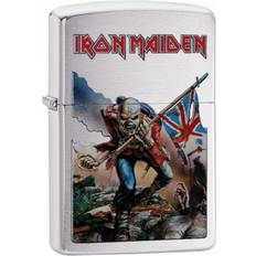 Zippo Bensin - Ficktändare - Silver Zippo Windproof Iron Maiden