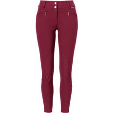 Punainen - Ratsastus Housut Mountain Horse Mandy Breeches GTK - Red