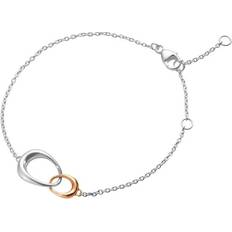 Georg Jensen Offspring Bracelet - Silver/Rose Gold