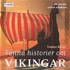 Historiska romaner Ljudböcker Sanna historier om vikingar (Ljudbok, MP3, 2018)