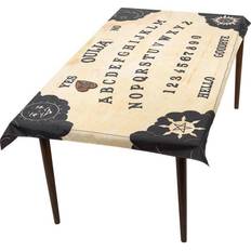 Table Cloth Ouija Board & Planchette Coaster Beige/Black
