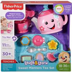 Lights Kitchen Toys Fisher Price Laugh & Learn Sweet Manners Tea Set