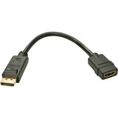 Display port hdmi Lindy HDMI-DisplayPort 0.2m