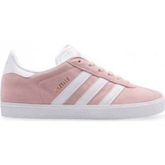 Children's Shoes Adidas Junior Gazelle - Icey Pink/Cloud White/Gold Metallic