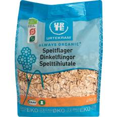 Kornblanding, müsli og grøt Urtekram Dinkelflingor Eko 400g 400g