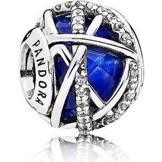 Smycken Pandora Galaxy Charm - Silver/Blue