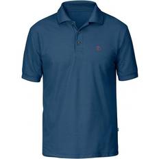 Fjällräven Herren Poloshirts Fjällräven Crowley Pique T-shirt - Uncle Blue