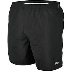 Speedo Solid Leisure 16" Swim Shorts - Black