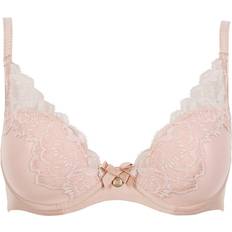 Chantelle Orangerie Lace Plunge Bra - Skin Rose