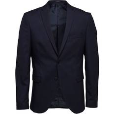 L - Slim-fit Jacketts Selected Slim Fit Blazer - Blue/Navy Blazer