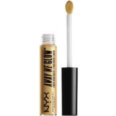 Gold Highlighters NYX Away We Glow Liquid Highlighter Golden Hour