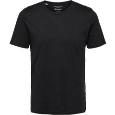 Selected Man T-shirts Selected O-Neck T-shirt - Black