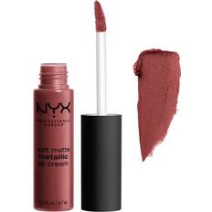 Metallic Lipsticks NYX Soft Matte Metallic Lip Cream Rome