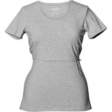 Boob Classic SS Top Grey, Female, Kleding, moederschap, Grijs