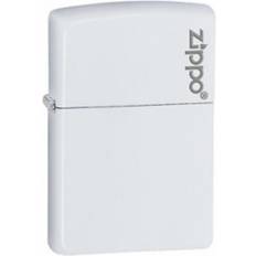 Zippo Windproof White Matte with Logo