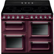 110.0 cm Induktionsspisar Smeg TR4110IRW Röd