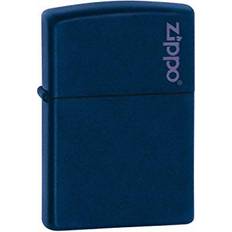 Zippo Windproof Navy Matte with Logo