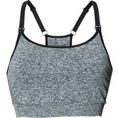 Sports amnings bh Boob Fast Food Soft Sports Bra Dark Grey Melange