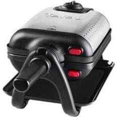 Belga - Piastre Rimovibili Piastre per cialde Tefal WM756D Piastra Per Waffle 1200W Nero/Acciaio Inossidabile