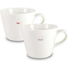 Keith Brymer Jones Mr and Mrs Bucket Mug 38cl 2pcs