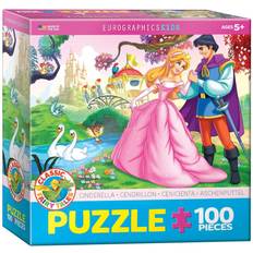 Princess Classic Jigsaw Puzzles Eurographics Cinderella 100 Pieces